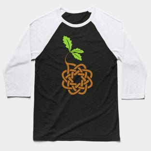 Celtic Oak Knot Baseball T-Shirt